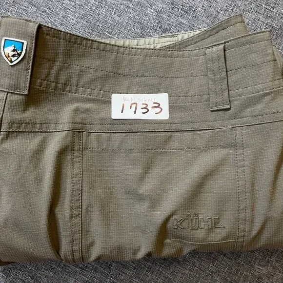 Kuhl Silencr Outdoor Hiking Pants - Men's Size 38*30 - Brown